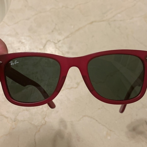 Red Ray-Ban Wayfair Sunglasses